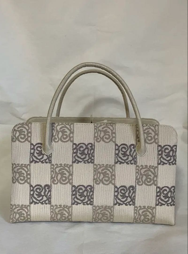 新品◆和装バッグ　利休バッグ　金蘭織物　入卒式　結婚式　お茶席