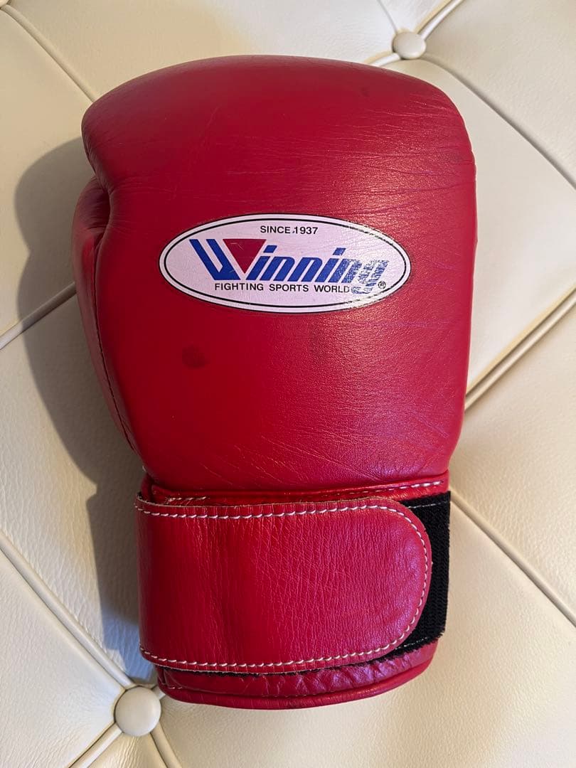 Winning 8oz グローブ　赤