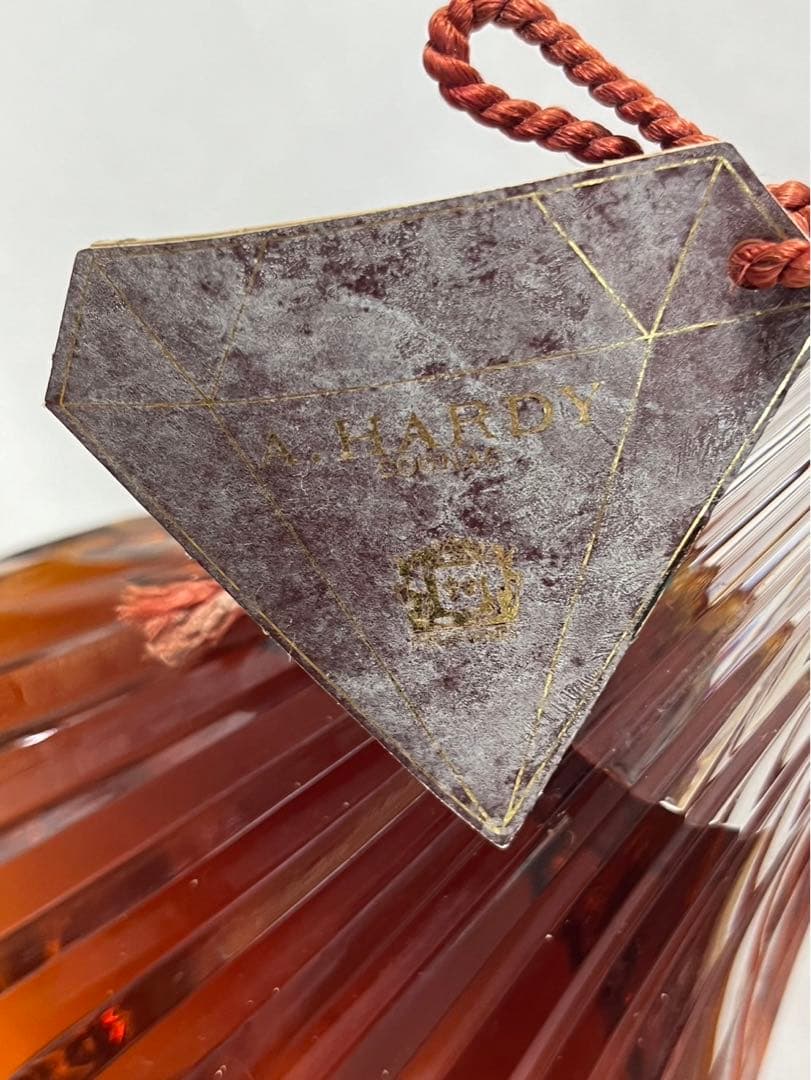 【未開栓】ハーディー　ノース・ド・ディアマン　クリスタルデキャンタ　替え栓。箱付