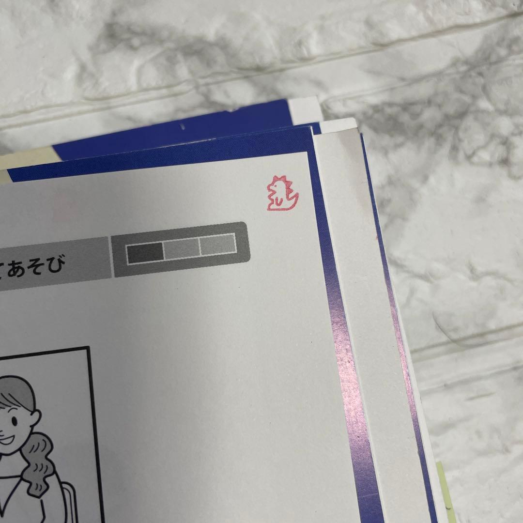 理英会　ピンポンワーク　新年長　年長　12か月分セット