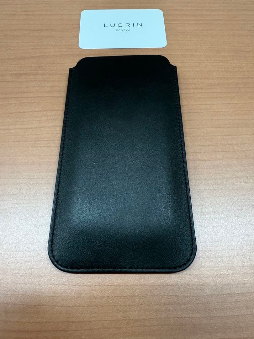 （新品）LUCRIN 革製　携帯ケース - iPhone 16 Pro Max