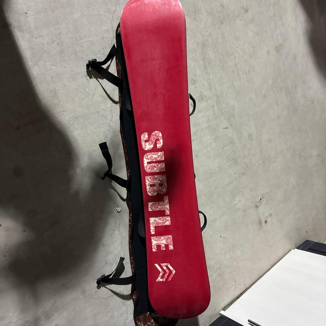SUBTLE スノーボード レッド