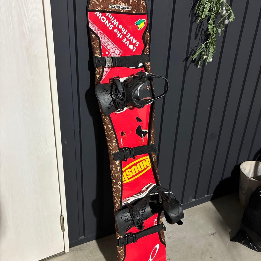 SUBTLE スノーボード レッド