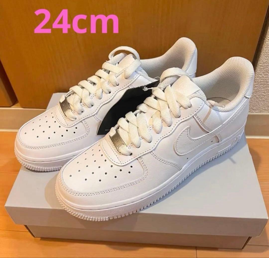 Nike Air Force 1 ホワイト 24cm