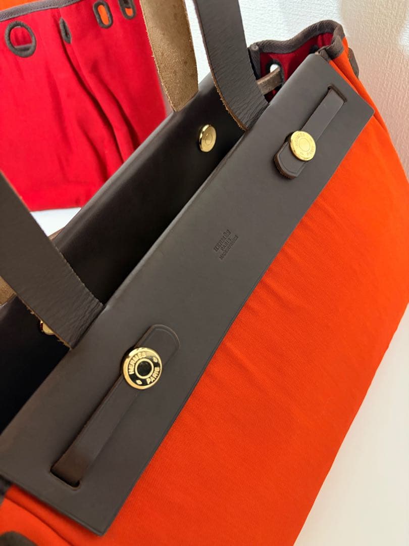 エルメス Hermesエールバッグ カバスPMトートバッグ トワルオフィシエレザ