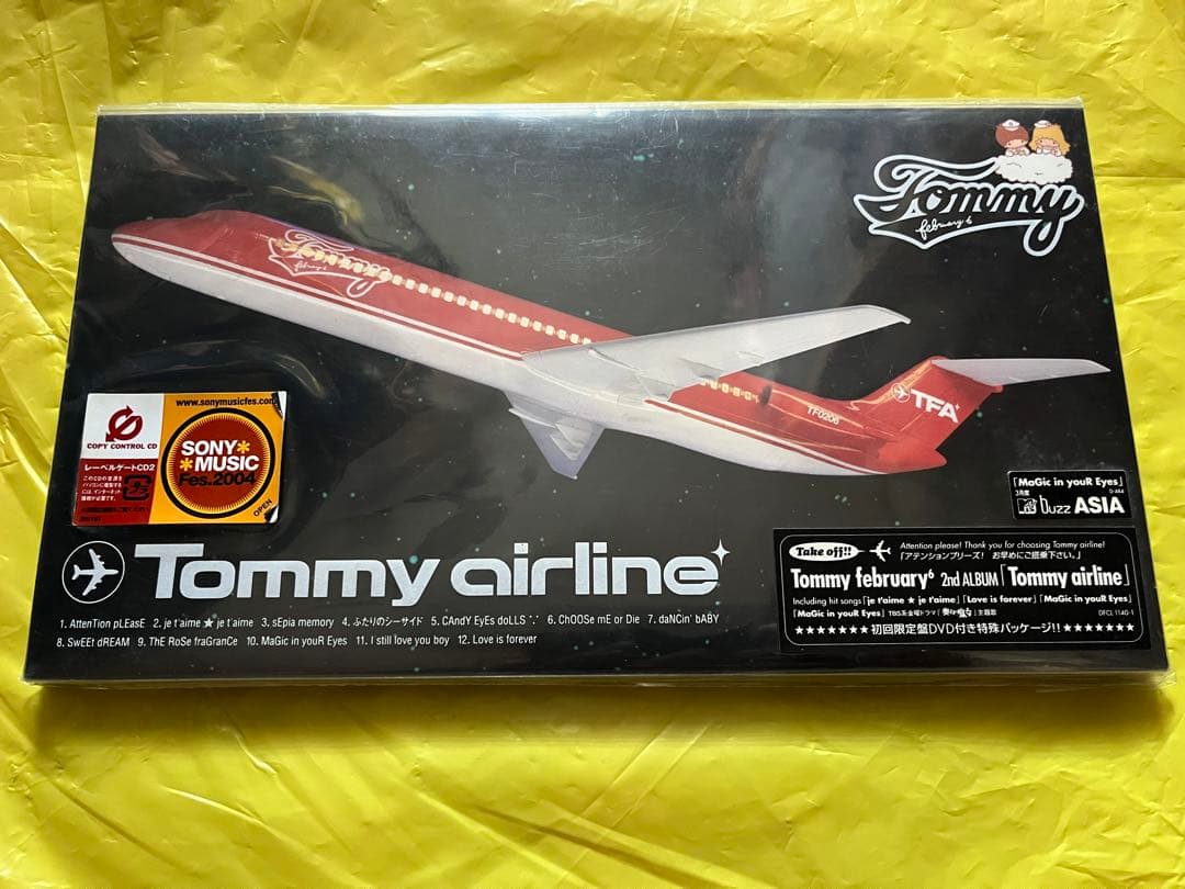 #トミーフェブラリー の #セカンドアルバム #初回限定