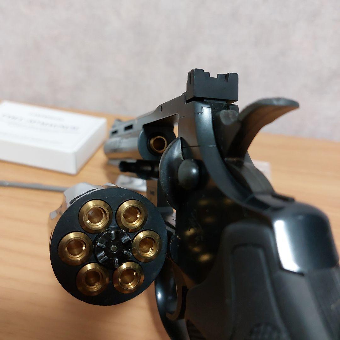 【最終】コルトパイソン .357マグナム 4インチ 「ガスリボルバー」【動作◎】