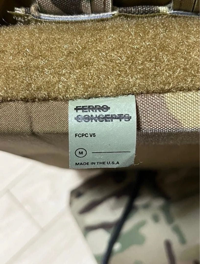 【実物】Ferro Concepts FCPC V5マルチカム(※一部レプあり)