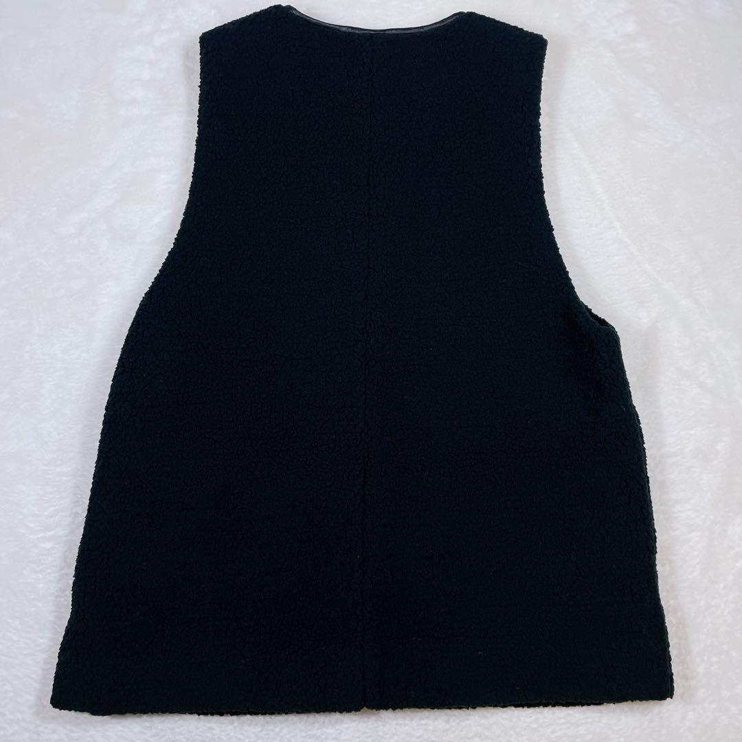 23AW FRAMeWORK フレームワーク　ボアベスト ブラック