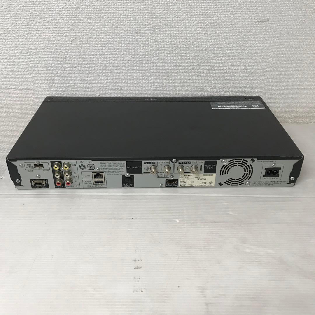 即日受渡❣️全国送料込SHARPブルーレイHDDレコーダーWチューナー12倍録画
