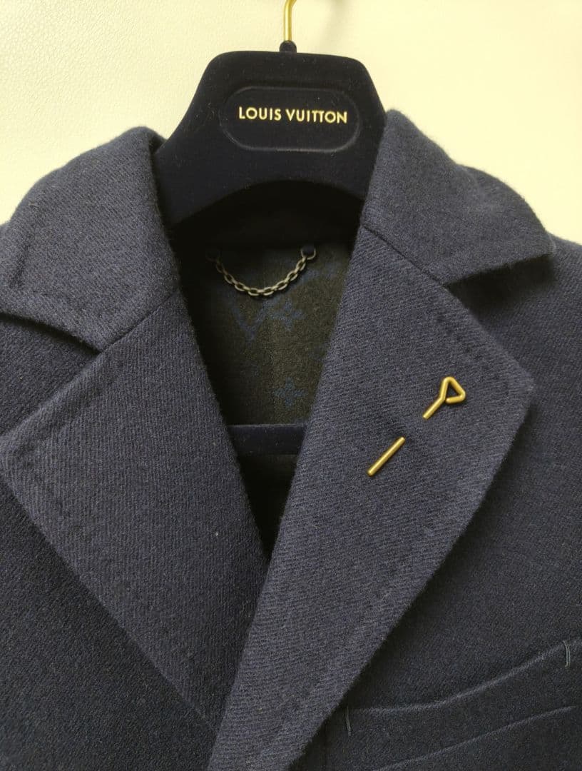 ヤ*読様 ルイヴィトン モノグラムチェスターコート