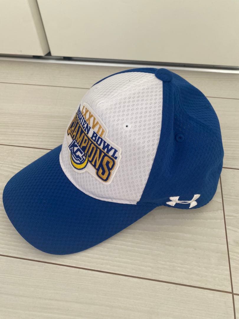 甲子園ボウル優勝記念キャップ　関西学院大学　ファイターズ　アメフト　関学　帽子