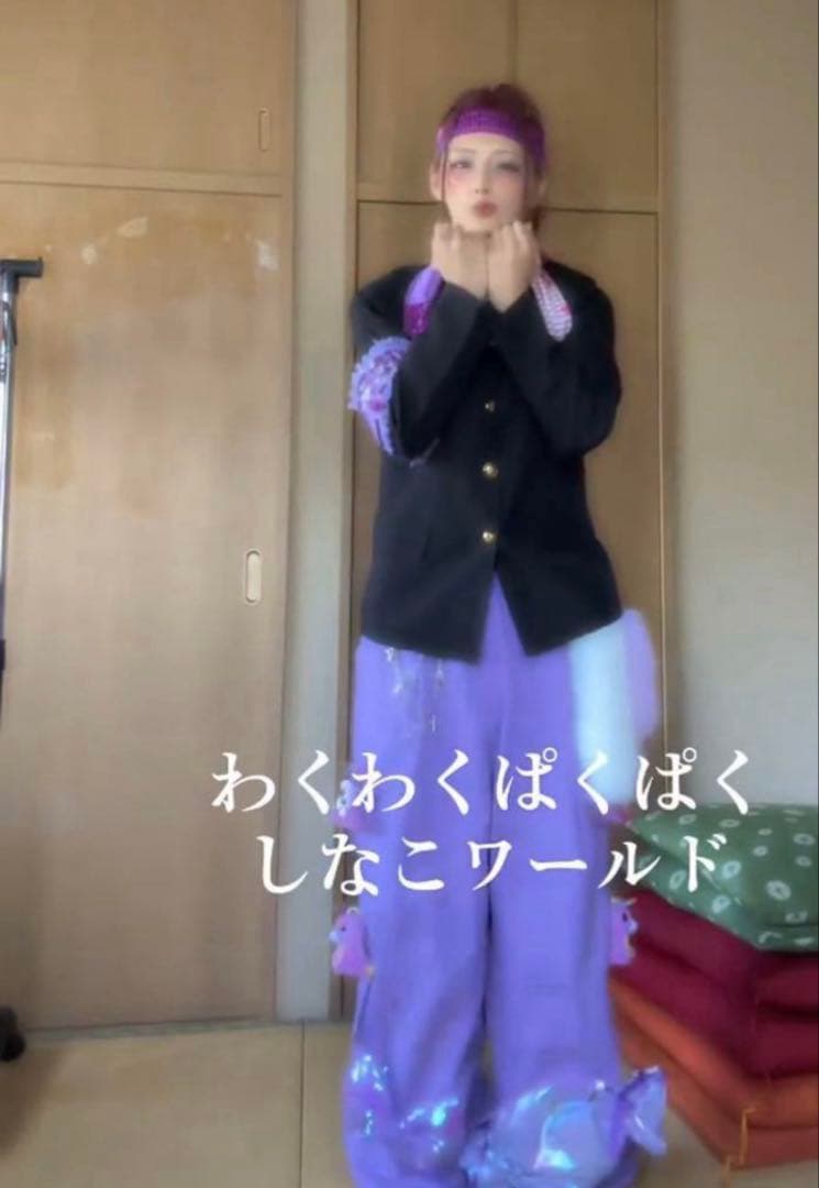 5/20まで110短ラン黒、ニッカズボン紫、はちまき、ベルト