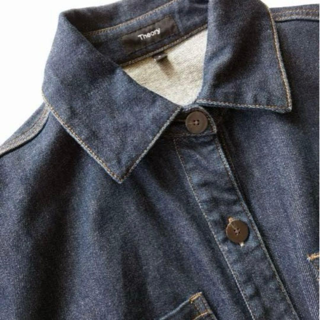 theory デニム　トラッカージャケット