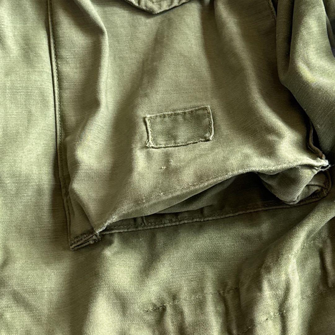 ツ*ダ様 アルミジップ　ヴィンテージ　60s M-65 2nd グレーライナー