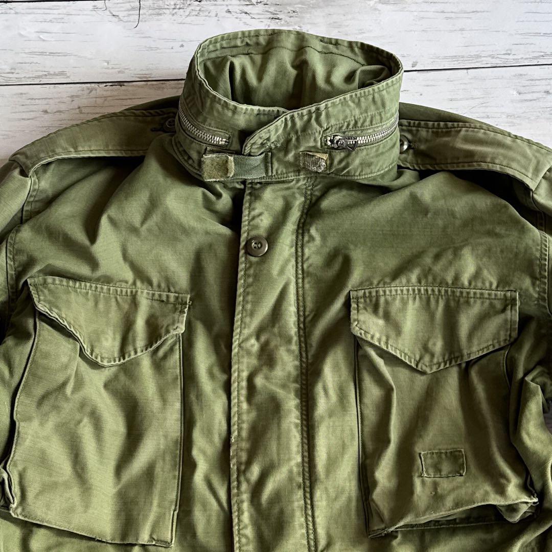 ツ*ダ様 アルミジップ　ヴィンテージ　60s M-65 2nd グレーライナー