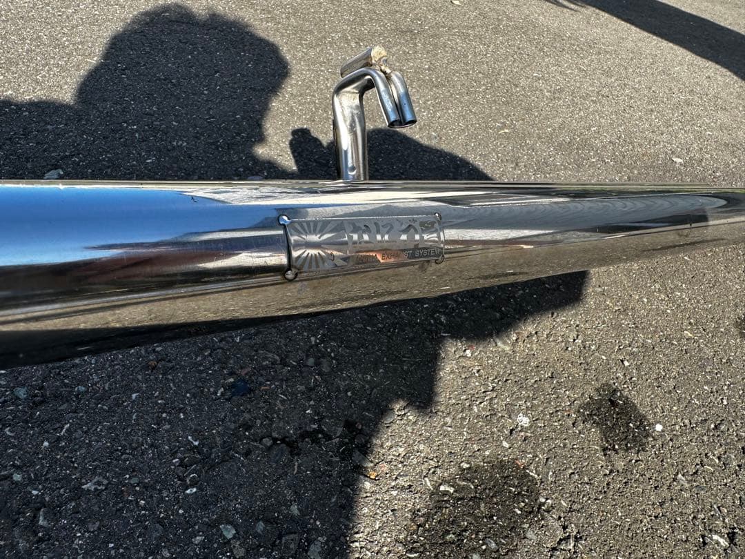 gx 61 gx71 ワンカム　なにわ管ステンレスデュアルマフラー値下げできます