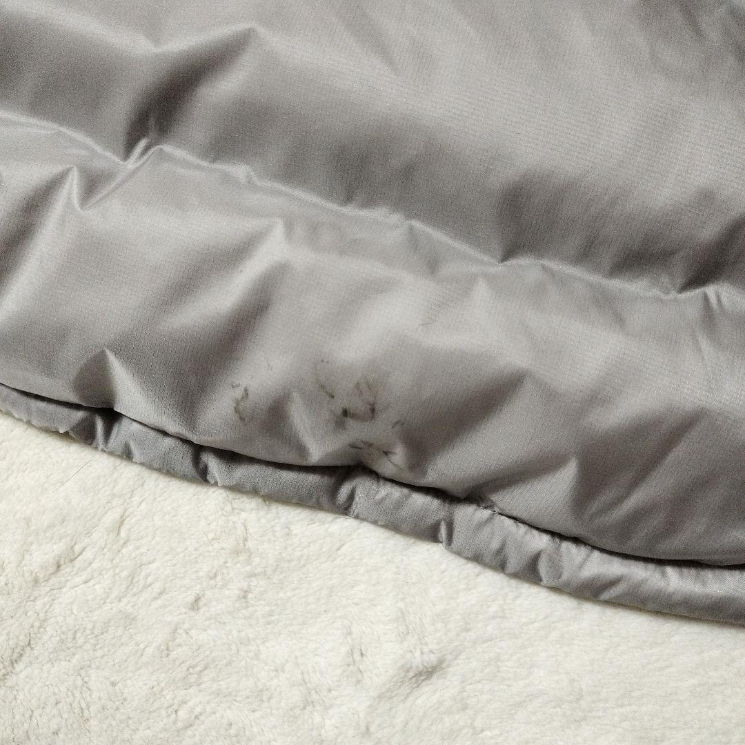 【希少】Marmot×BEAMS　ダウンコート　ポンチョ　男女◯　シルバーグレー