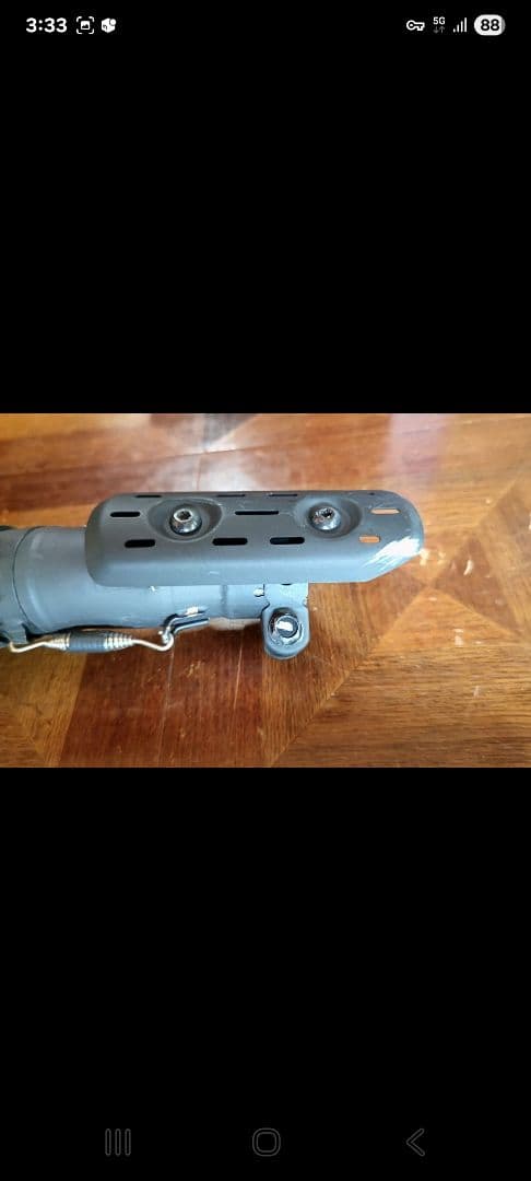 GB350s モリワキMONSTERブラックマフラー