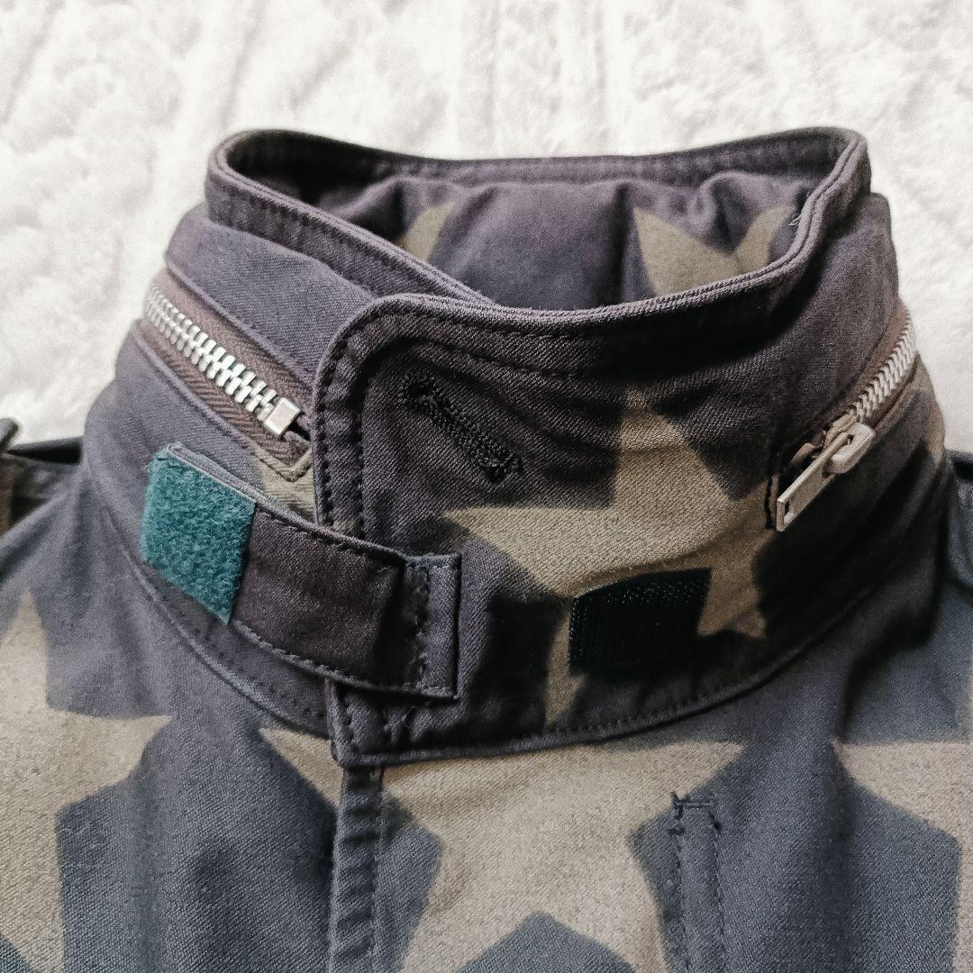 WACKO MARIA ワコマリア M-65 スター柄 ミリタリージャケットL