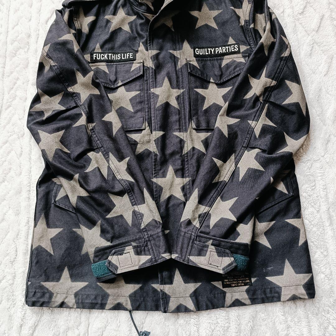 WACKO MARIA ワコマリア M-65 スター柄 ミリタリージャケットL