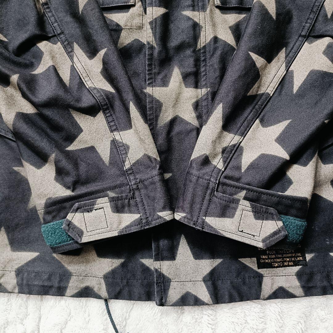 WACKO MARIA ワコマリア M-65 スター柄 ミリタリージャケットL