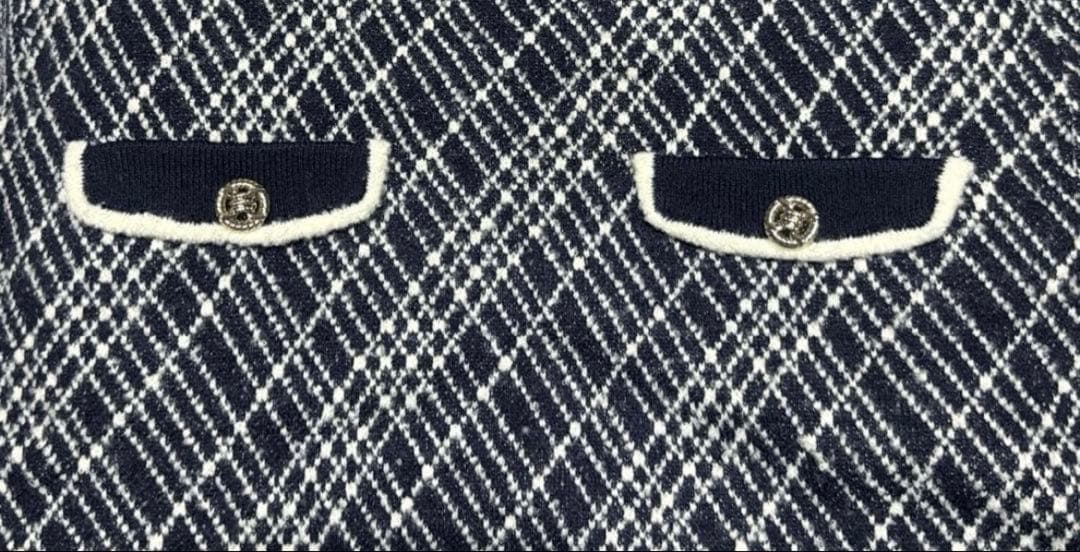 ワンピース herlipto Vosges Jacquard Knit Dress