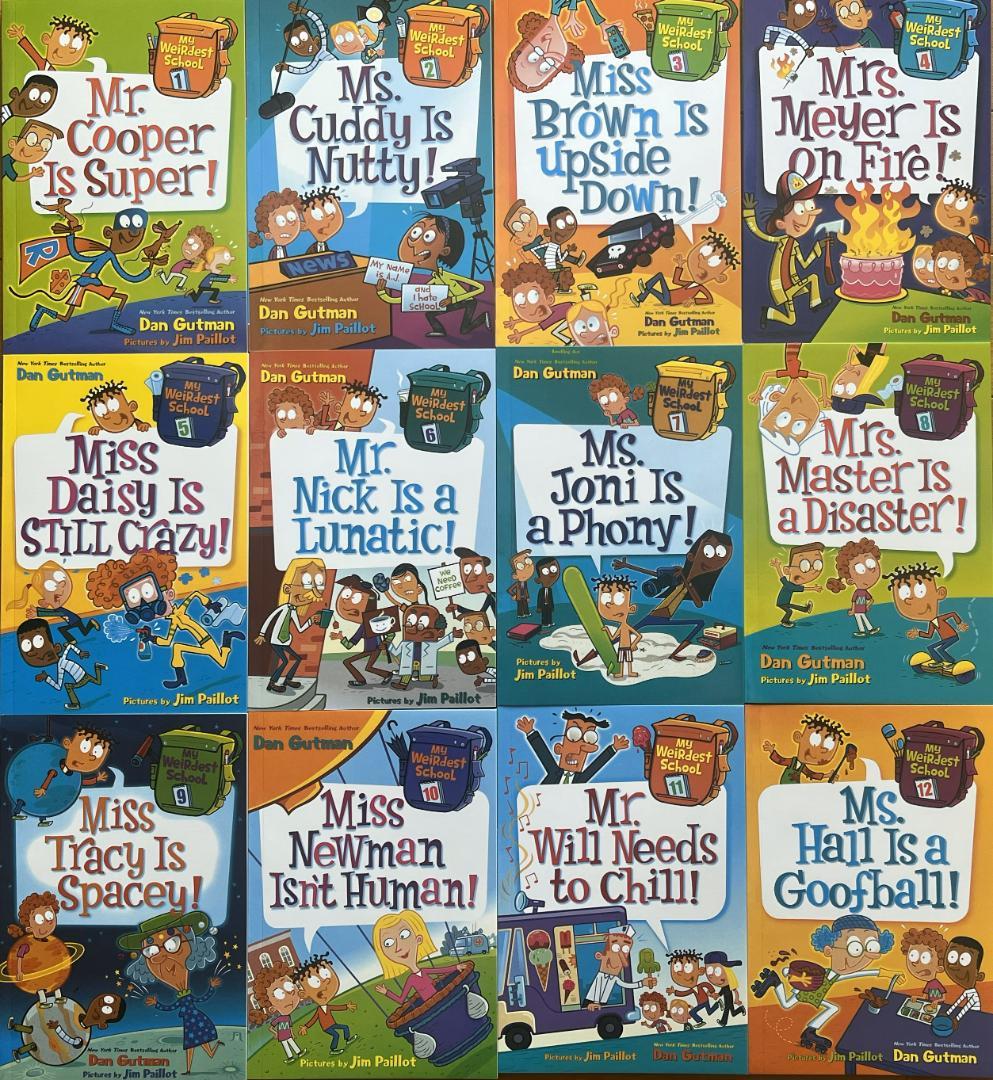 My Weird Schoolシリーズ2-5絵本48冊　36冊分音源付