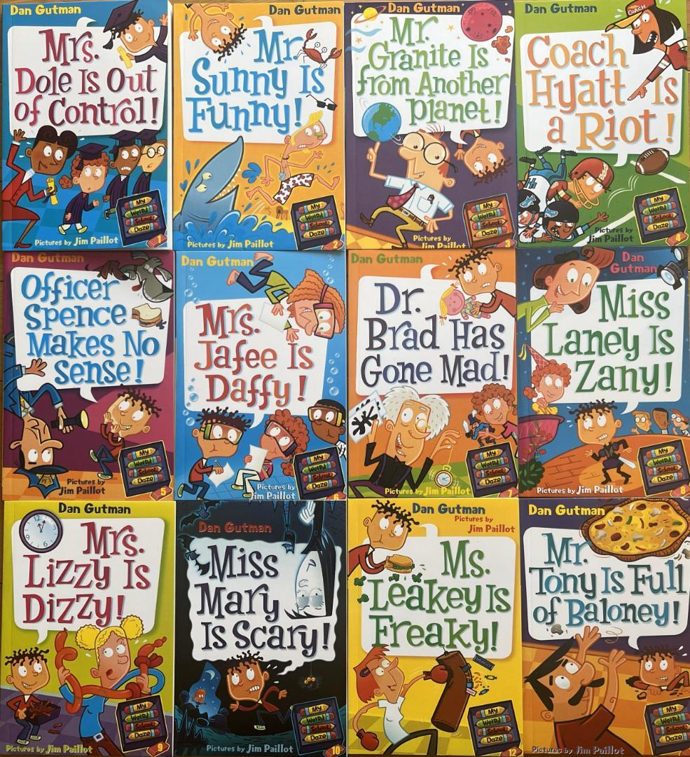 My Weird Schoolシリーズ2-5絵本48冊　36冊分音源付