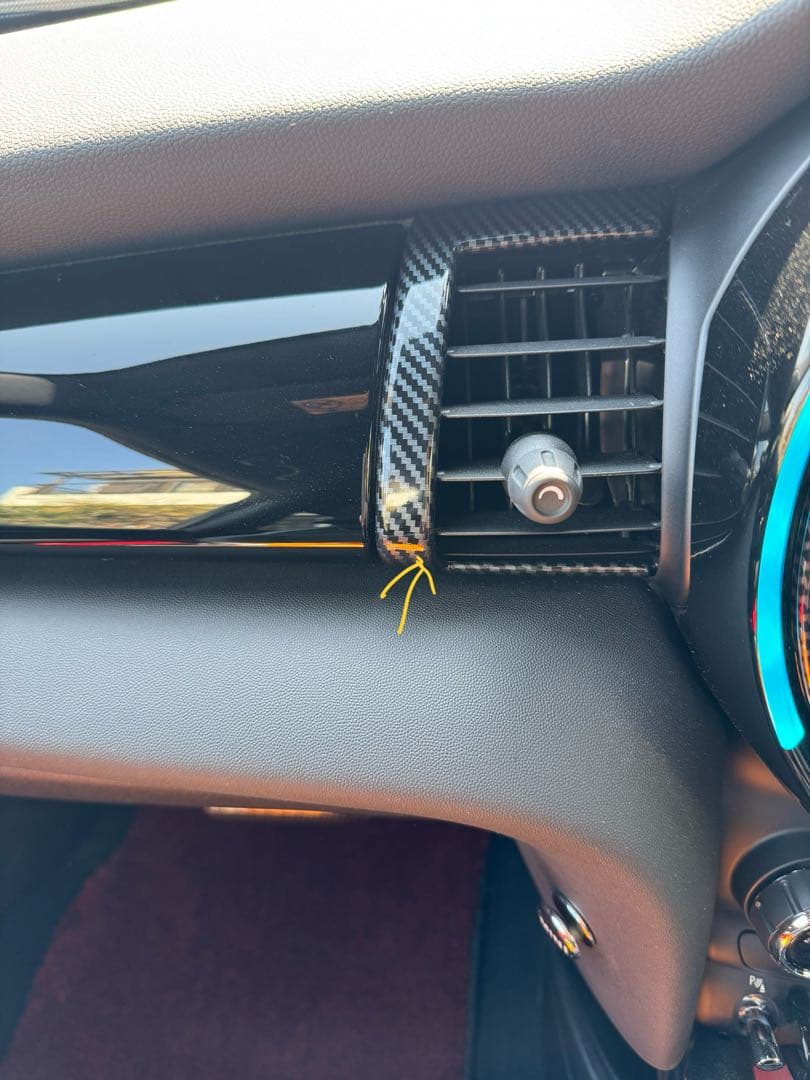 MINI F56 カーボン柄　車内装トリムパーツ24点セット