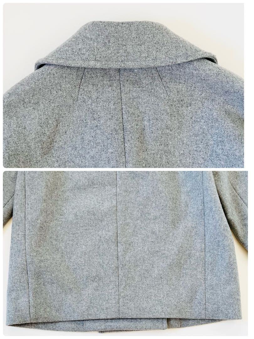 美品 ＊spick&span WメルトンPコート36