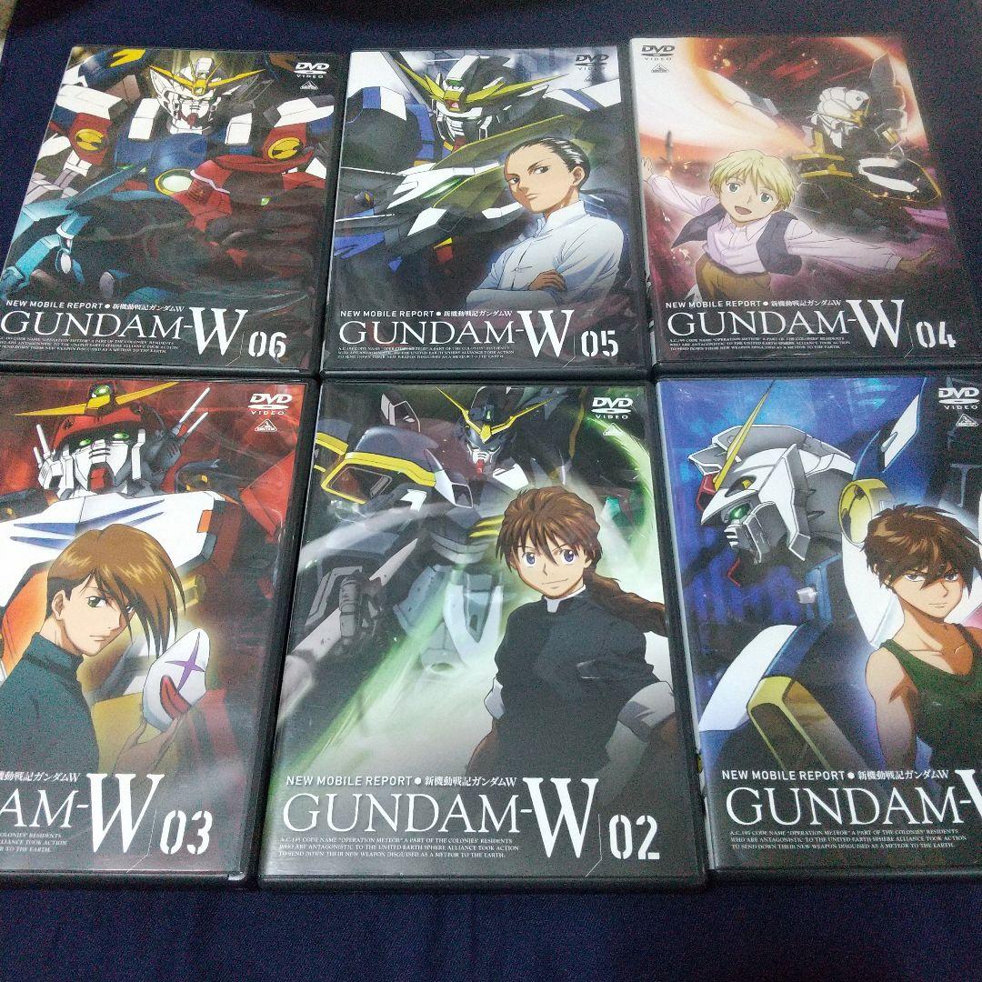 新機動戦記ガンダムW メモリアルボックス DVD 全巻セット 機動戦士ガンダム