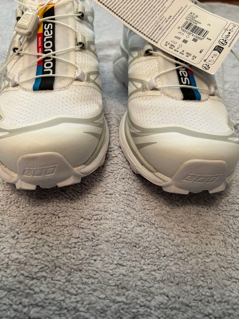 M*u様 SALOMON S-LAB XT 6 ホワイト　24