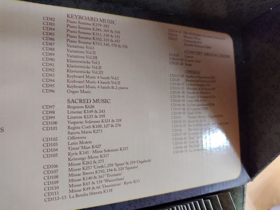 モーツァルト全集 MOZART Complete Edition (CDセット)