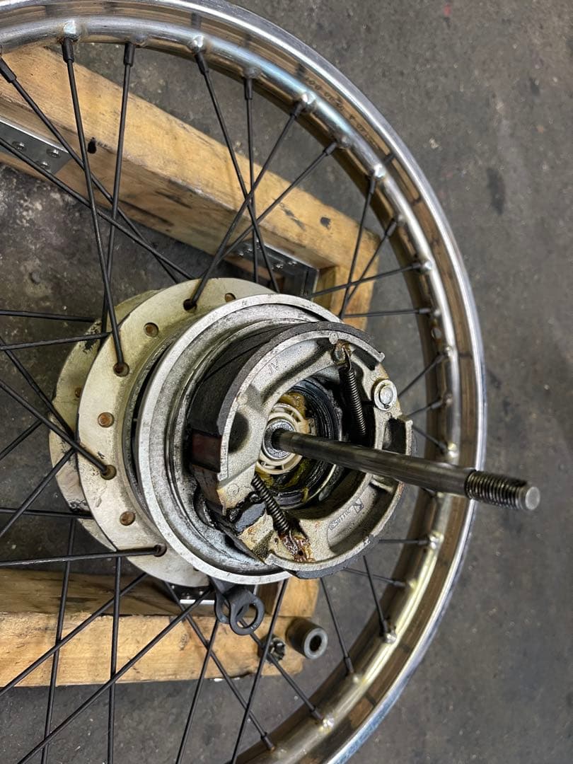 CUB 90 カブ 90 スポーク ホイール ドラムブレーキ付き