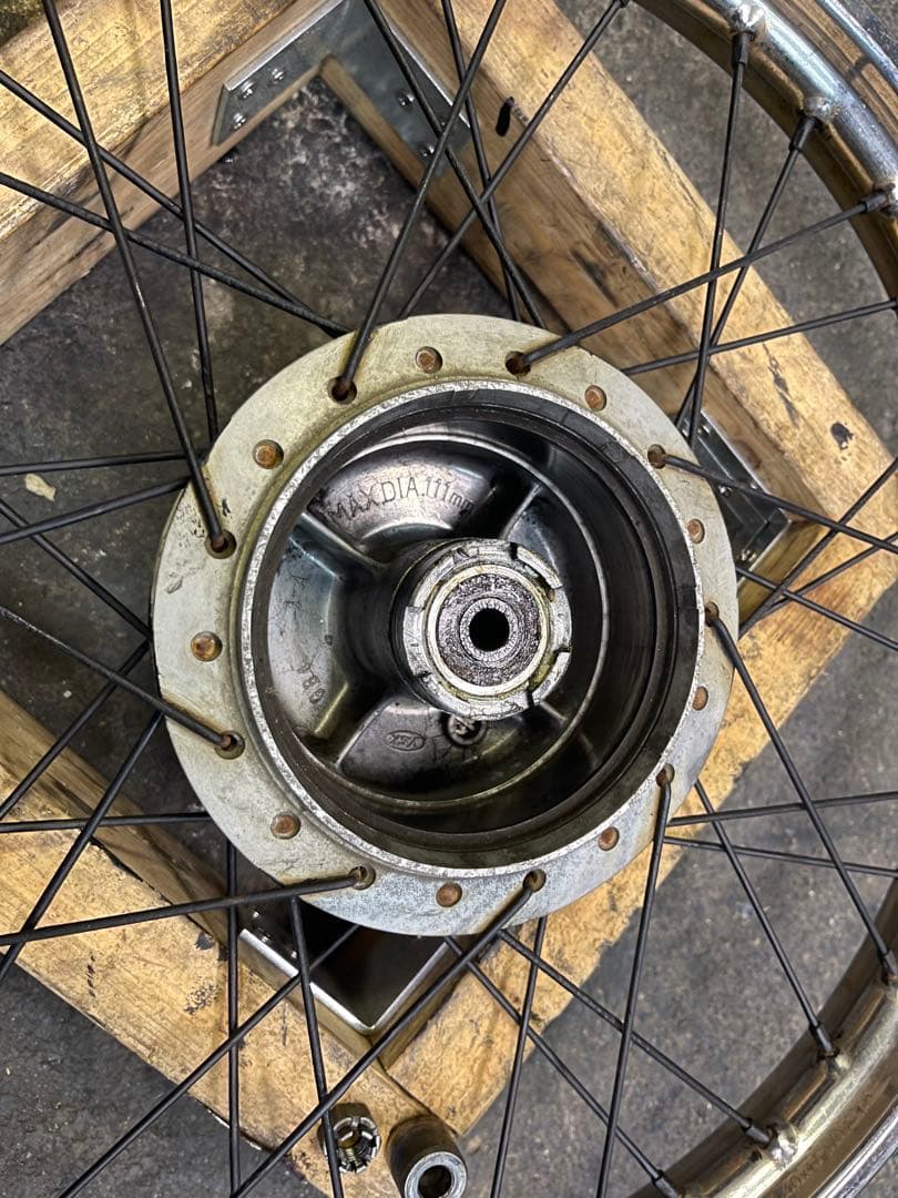 CUB 90 カブ 90 スポーク ホイール ドラムブレーキ付き