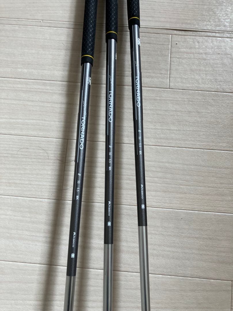 KASCOPower Tornado3本セットu4 21/u5 23/u7 27