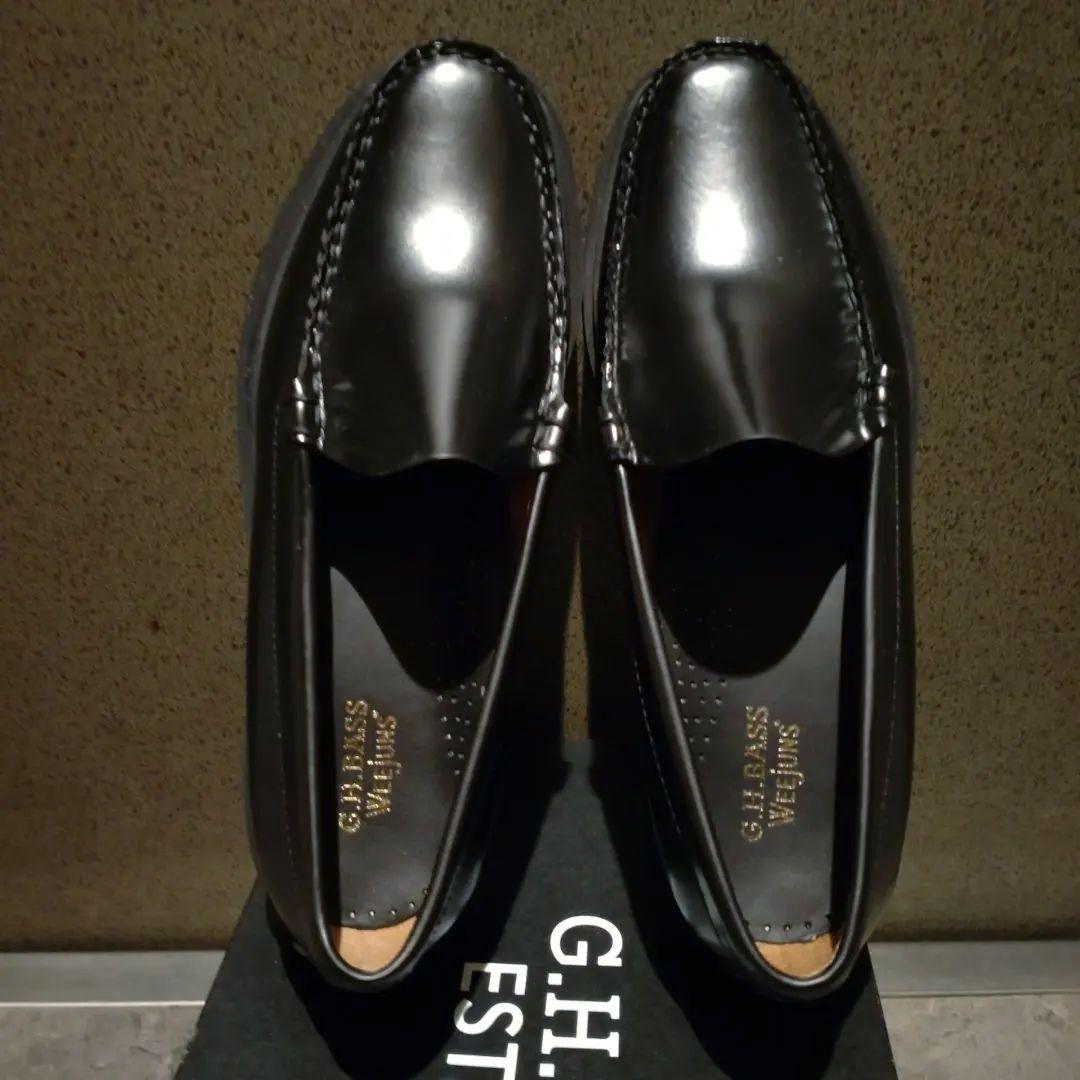 週末特価　新品未使用　GH BASS ジーエイチバス ブラック　ローファー