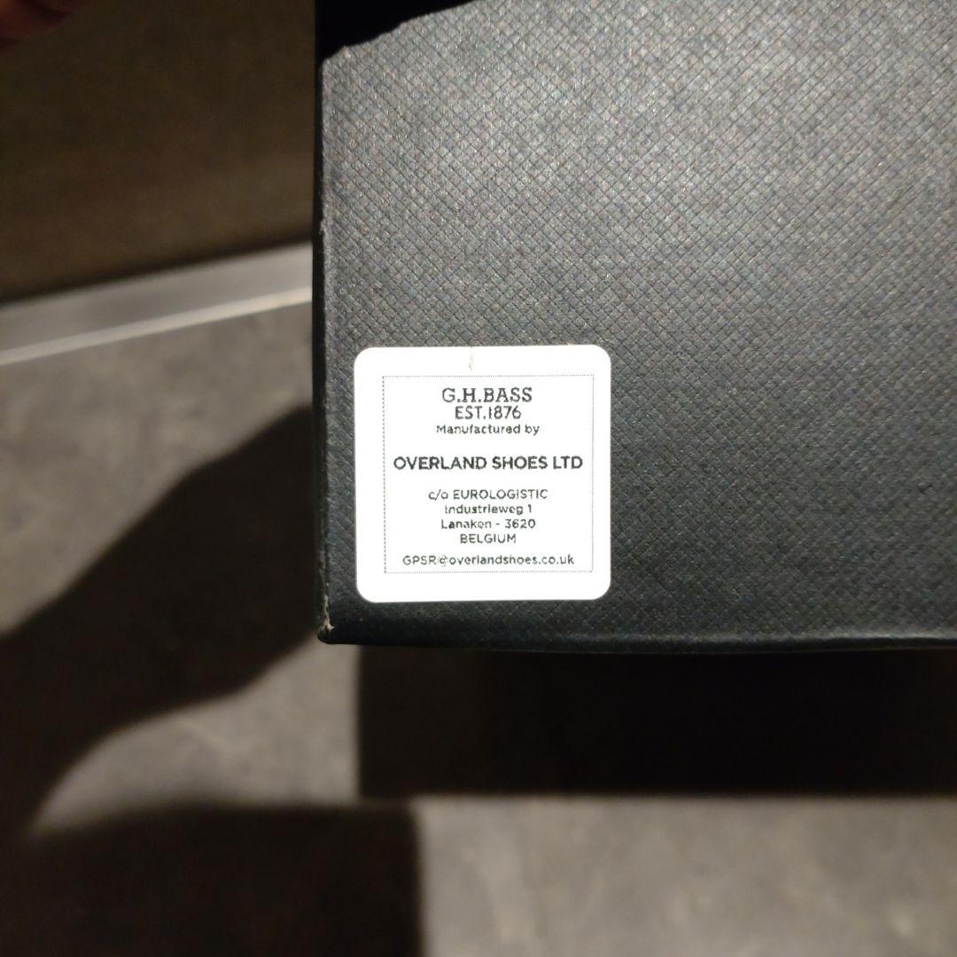 週末特価　新品未使用　GH BASS ジーエイチバス ブラック　ローファー