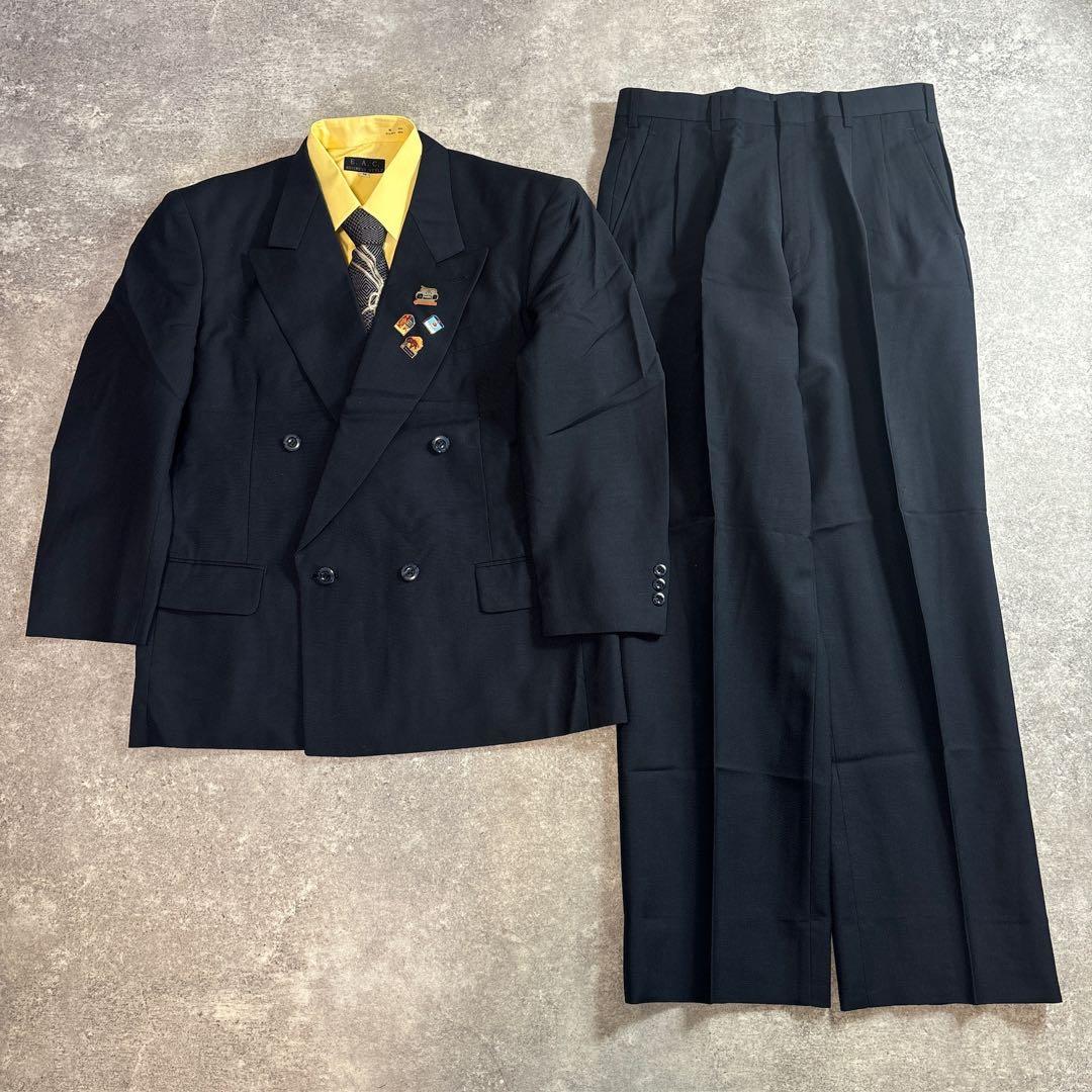 90s vintage レトロセットアップ スーツ ピンズ No.125
