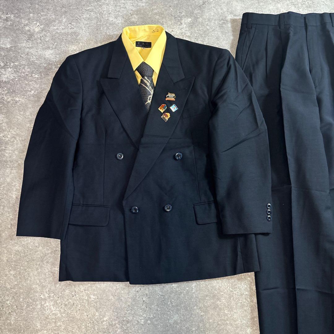 90s vintage レトロセットアップ スーツ ピンズ No.125