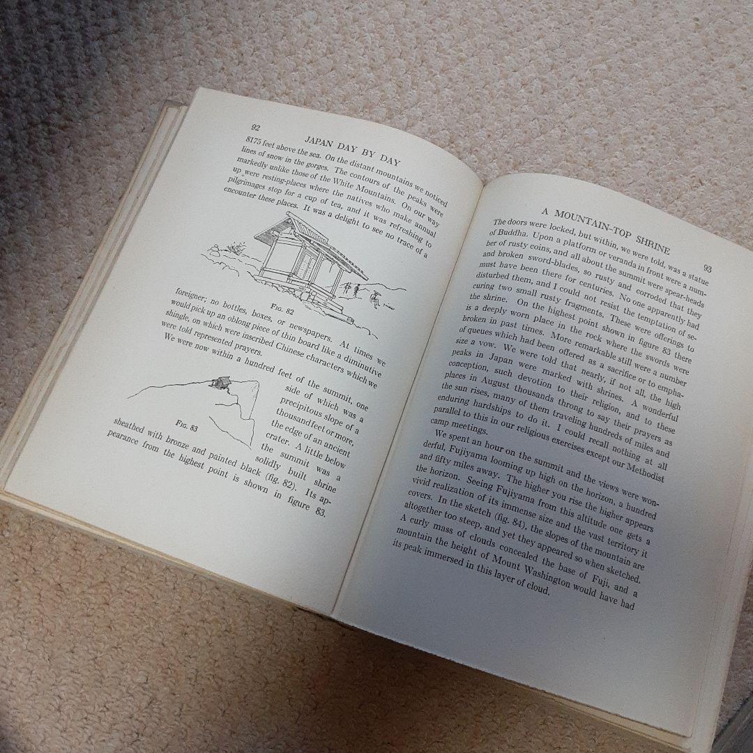 原書E·モース著JAPAN DAY BY DAY初版2冊/スミソニアン博物館蔵