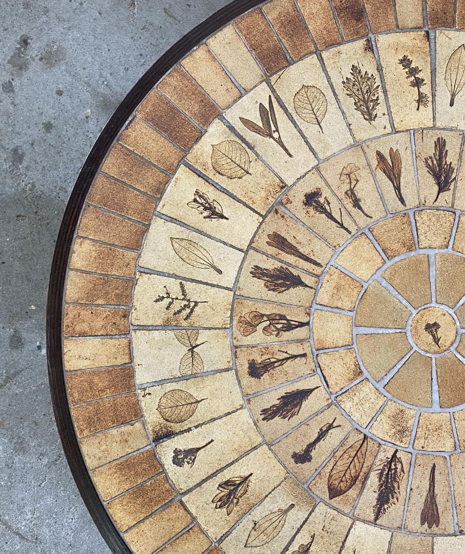 Roger capron テーブル　フランス　ビンテージ　アンティーク