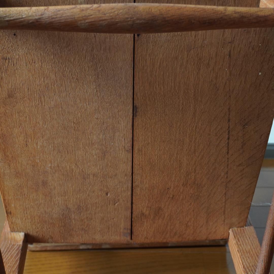 英国アンティーク木製チャペルチェア