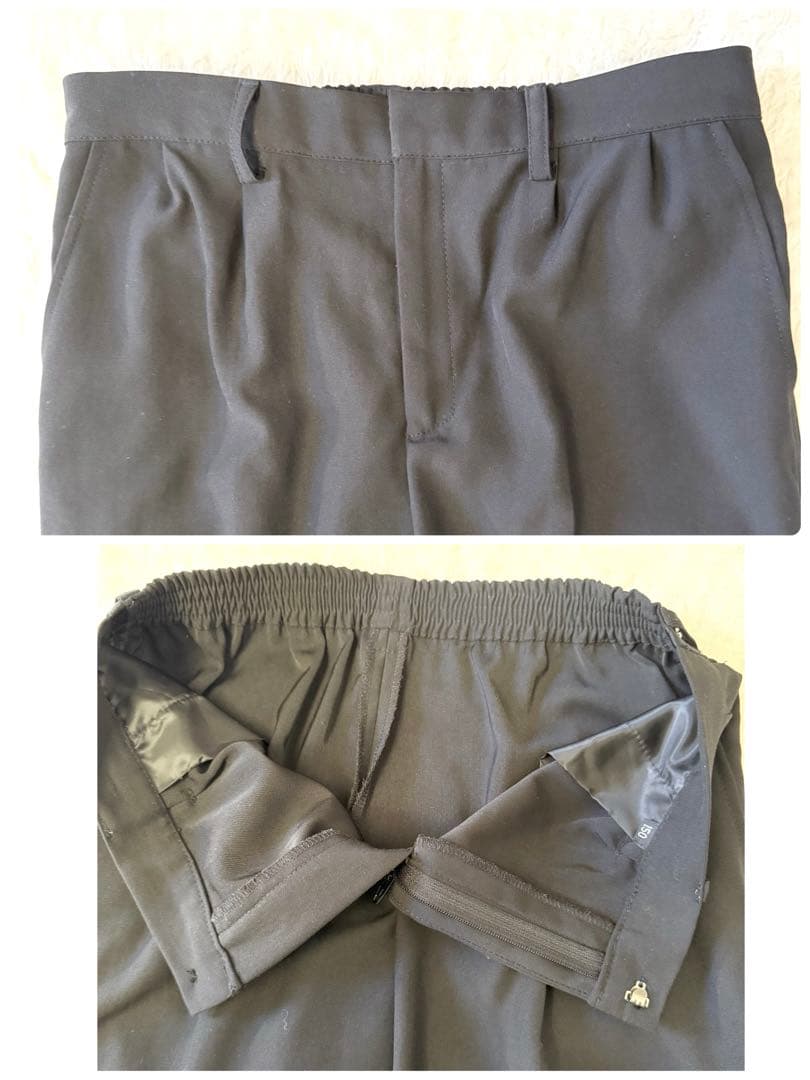 【美品】ブラックスーツ タキシード 発表会フォーマル　卒服 セットアップ 150