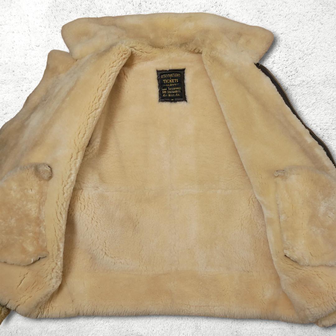 上質【RESERVATION TICKETS】B-3 リアルムートン M 本革