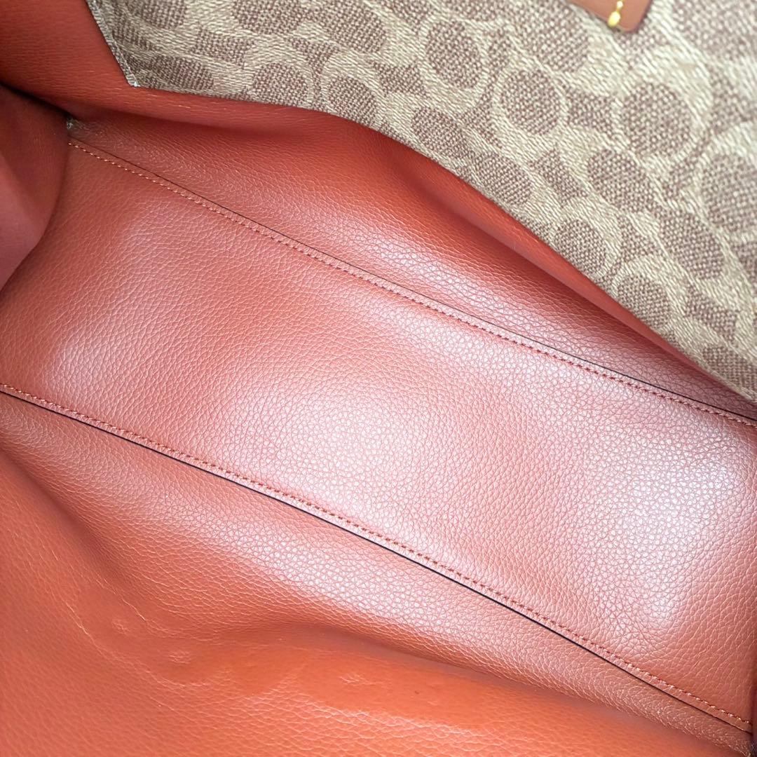 【ほぼ新品】COACH リレー トート 34 トートバッグ A4 メンズok