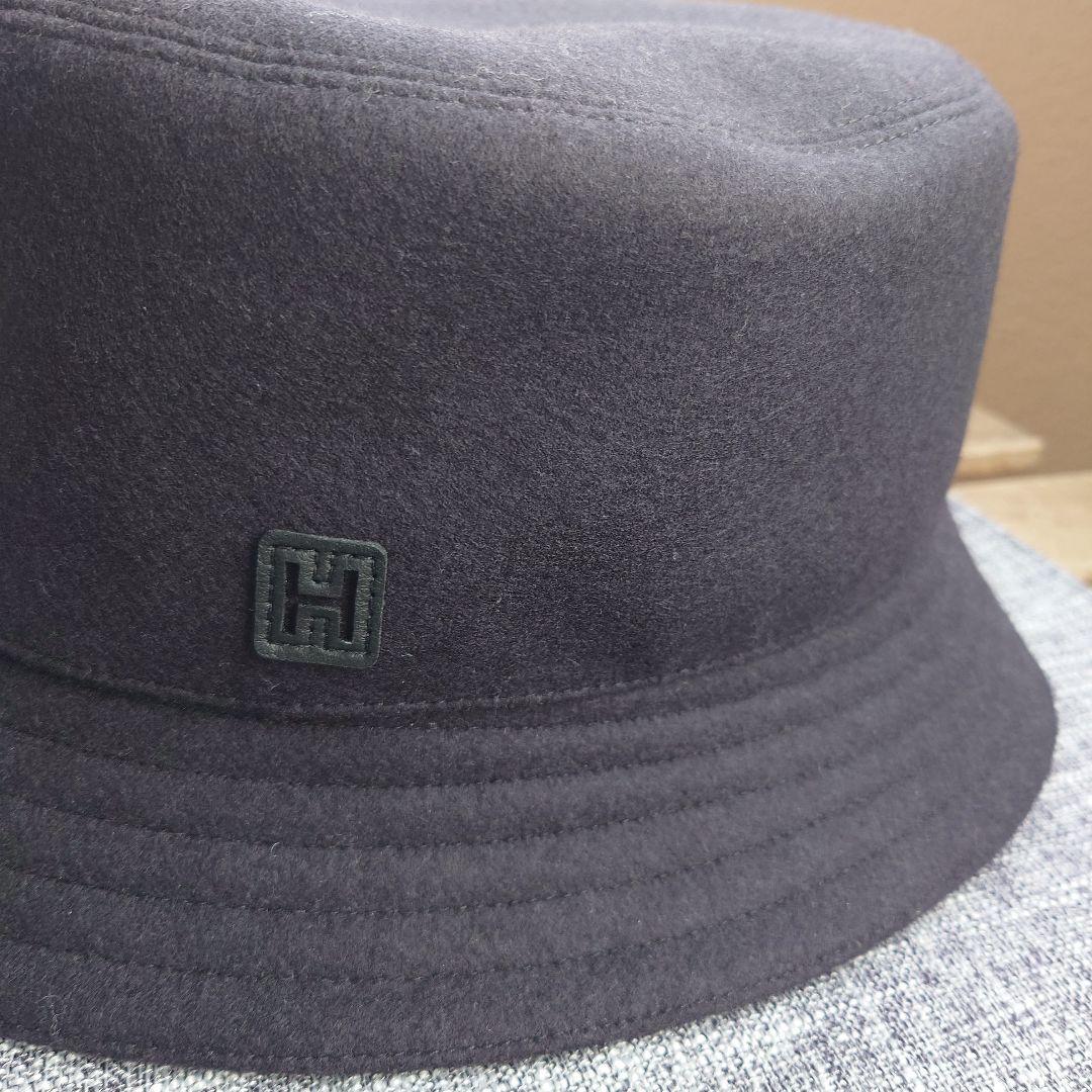 HERMES エルメス　ハット フレッド・Hカット サイズ61
