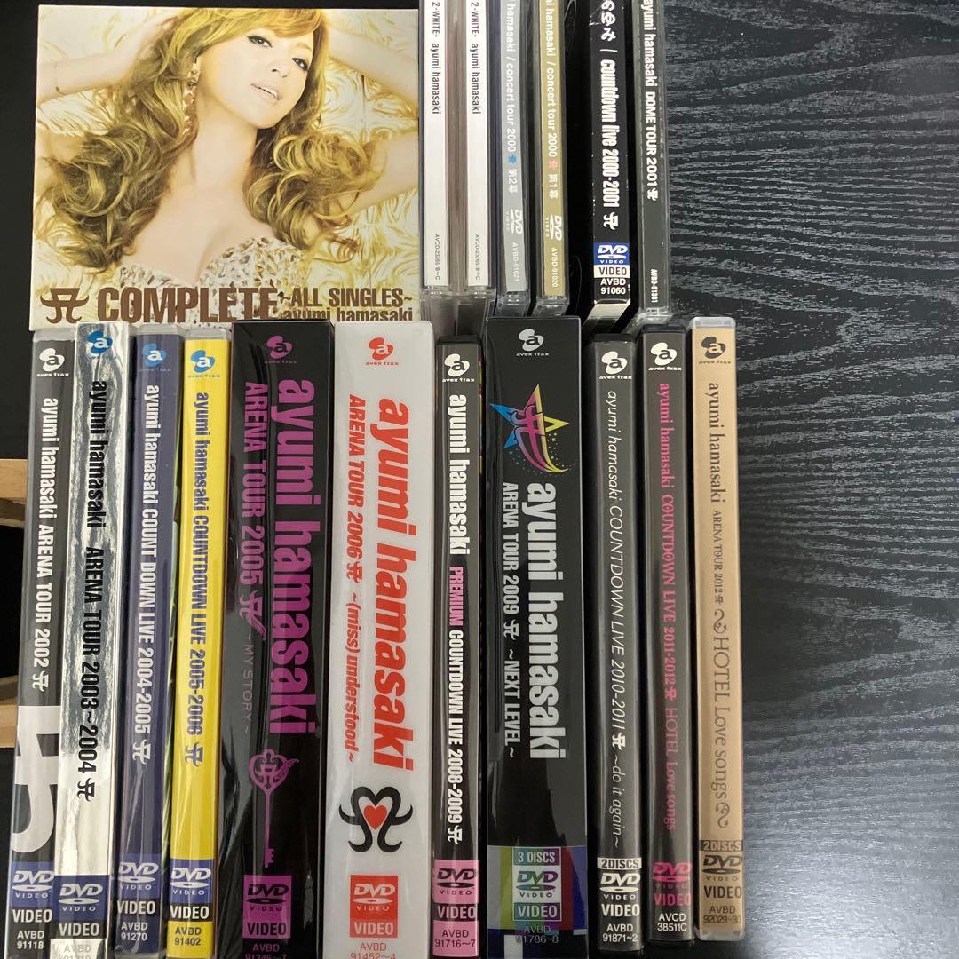 浜崎あゆみ　ライブ　ツアー　DVD ベストアルバム　CD まとめ売り