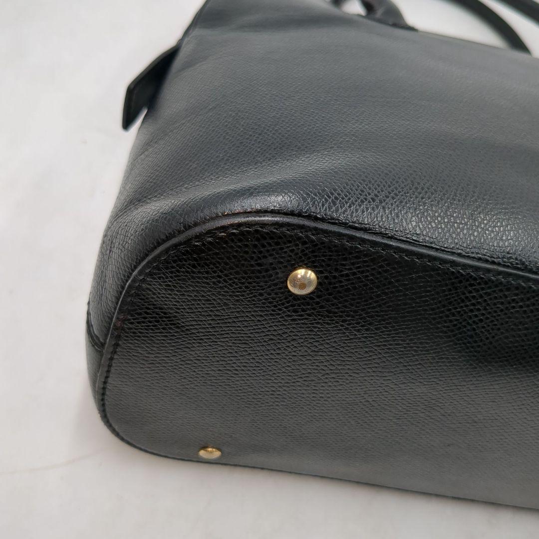 極美品 セリーヌ CELINE ショルダーバッグ ハンドバッグ 黒 ドーム型